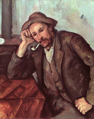 Der Raucher, 1891-92 von Paul Cézanne